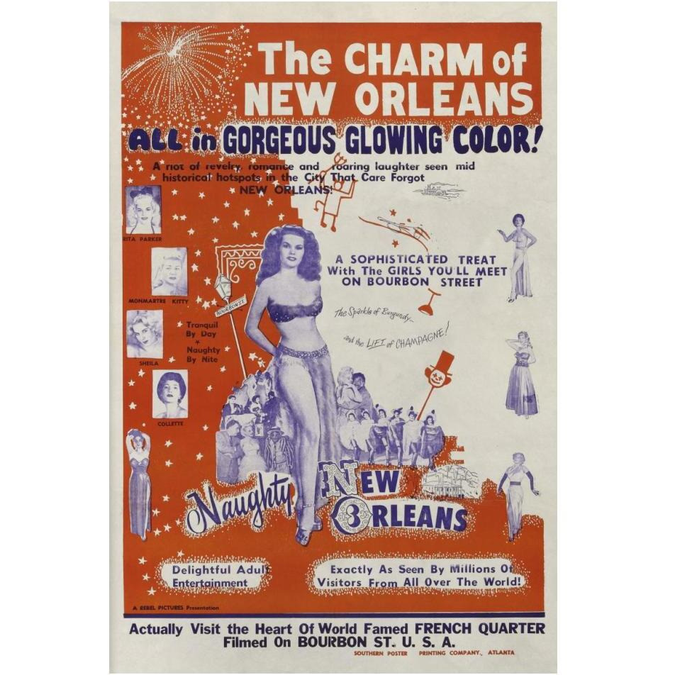 Vintage Vices Charm of New Orleans-Paper Art-14&quotx20"