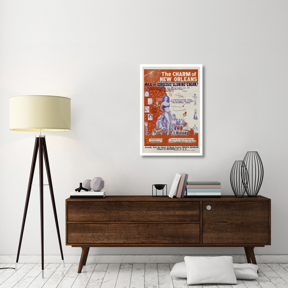 Vintage Vices Charm of New Orleans-Paper Art-26&quotx38"
