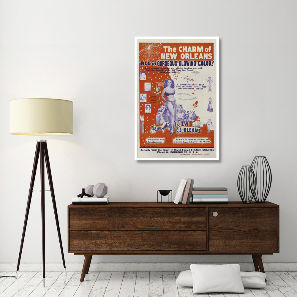 Vintage Vices Charm of New Orleans-Paper Art-34&quotx50"