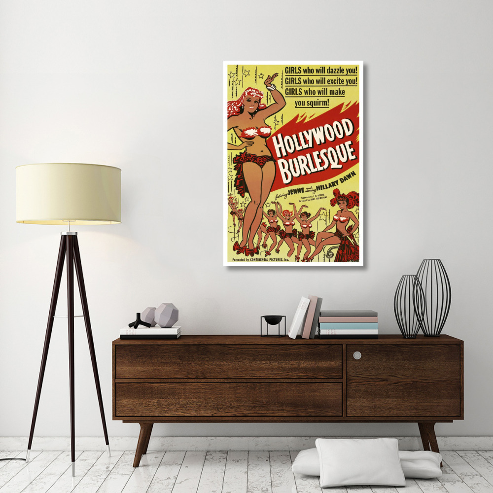 Vintage Vices Hollywood Burlesque-Paper Art-34&quotx50"