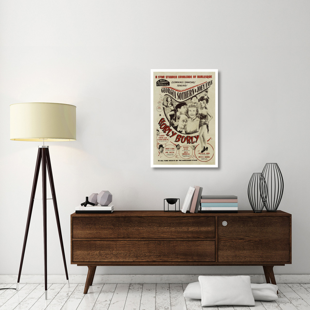 Vintage Vices Hurly Burly-Paper Art-26&quotx38"