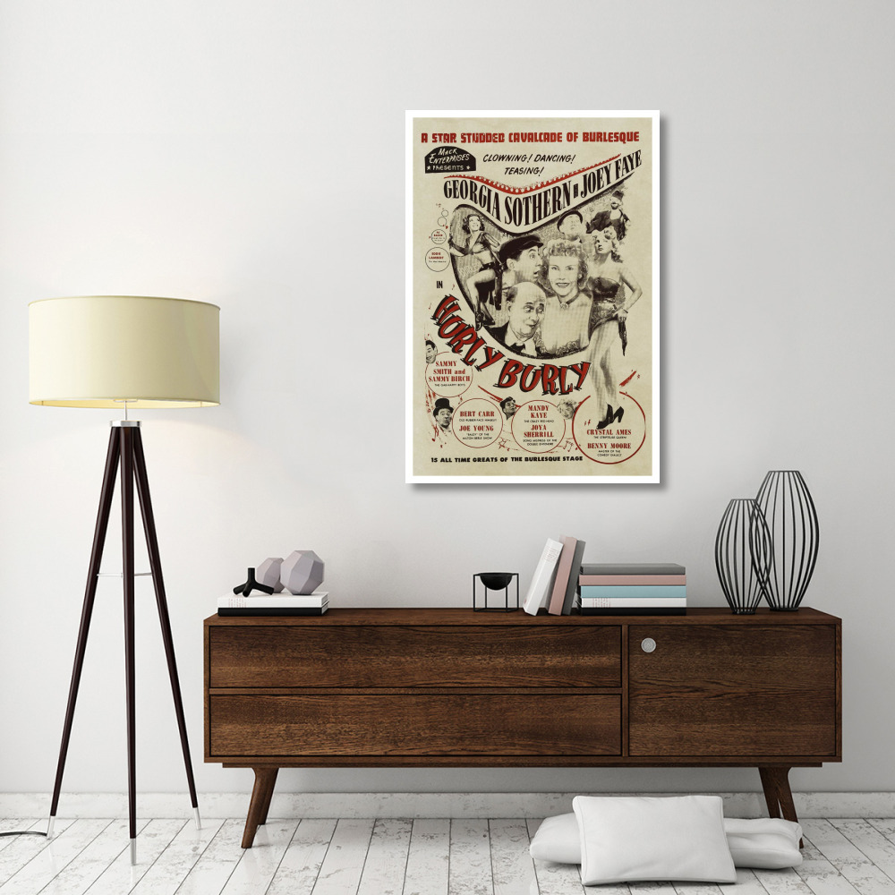 Vintage Vices Hurly Burly-Paper Art-34&quotx50"