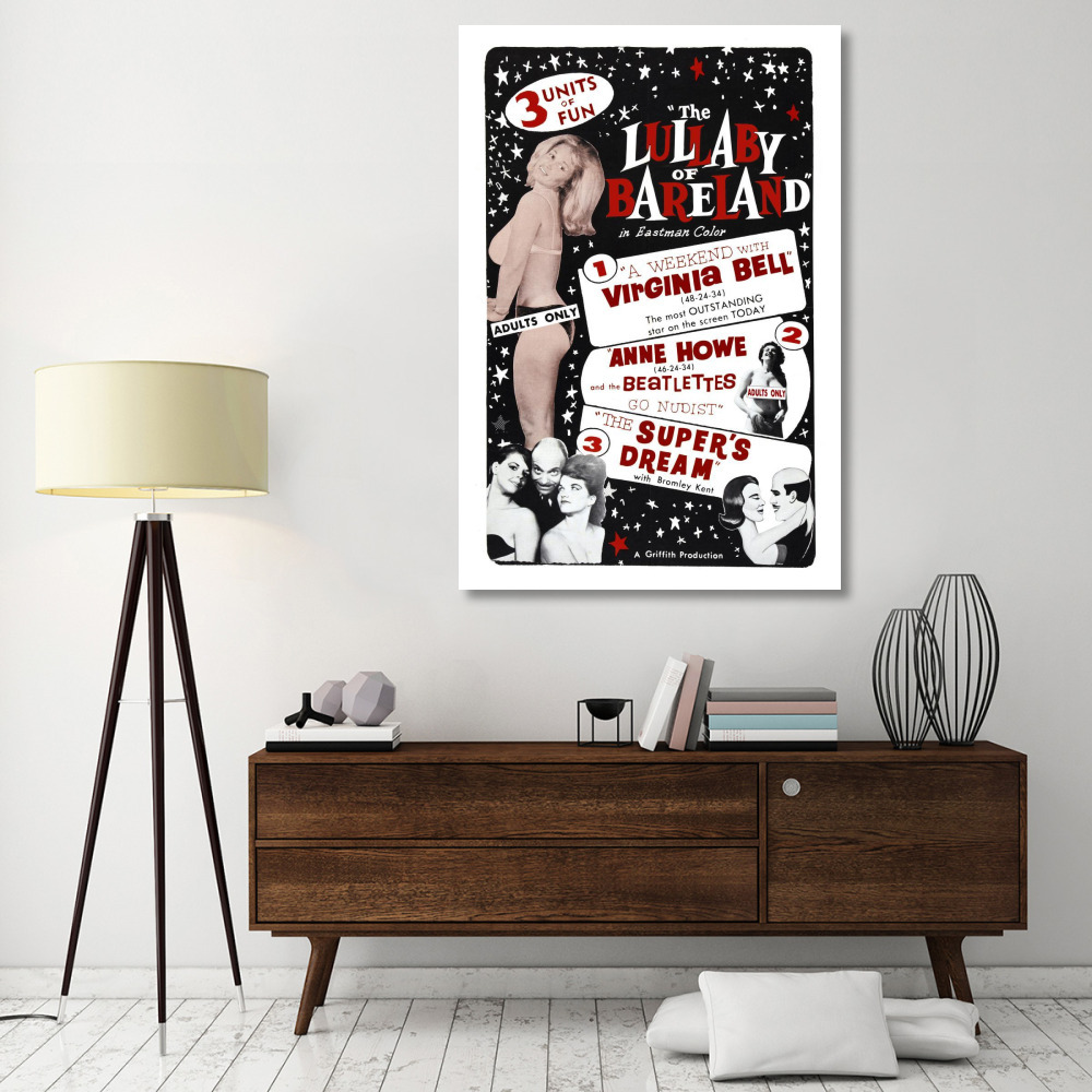 Vintage Vices Lullaby of Bareland-Paper Art-42&quotx62"