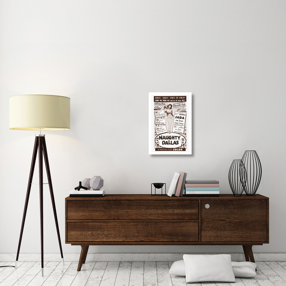 Vintage Vices Naughty Dallas-Paper Art-18&quotx26"