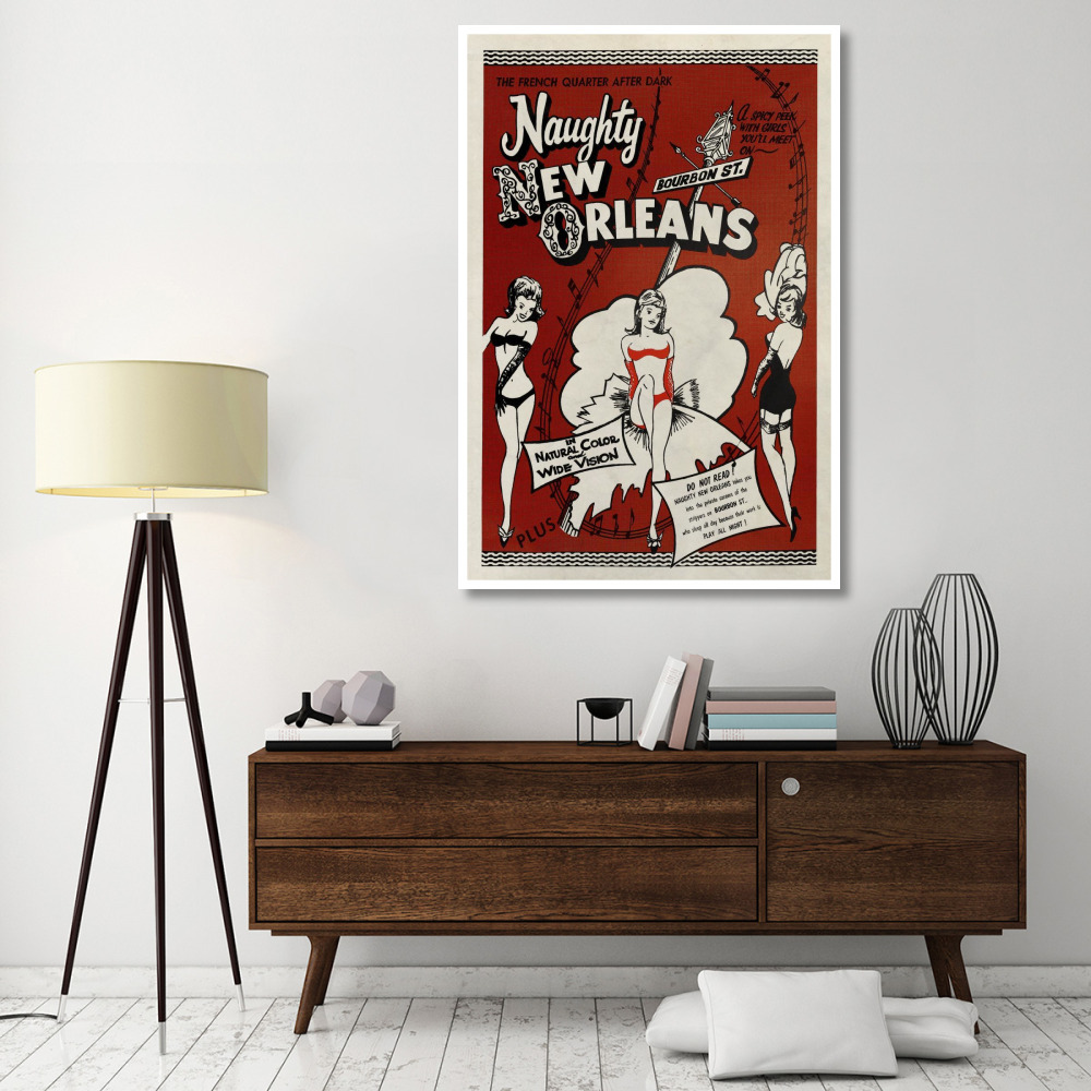 Vintage Vices Naughty New Orleans-Paper Art-42&quotx62"