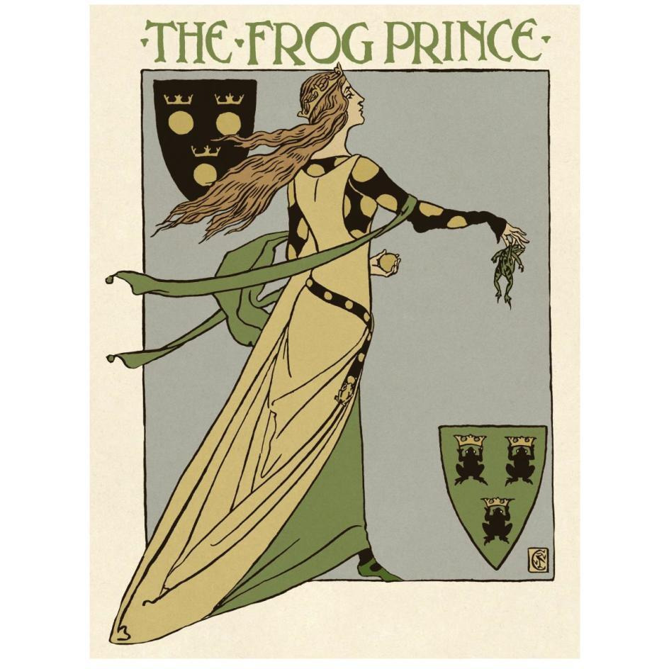Frog Prince Title Page-Paper Art-20&quotx26"