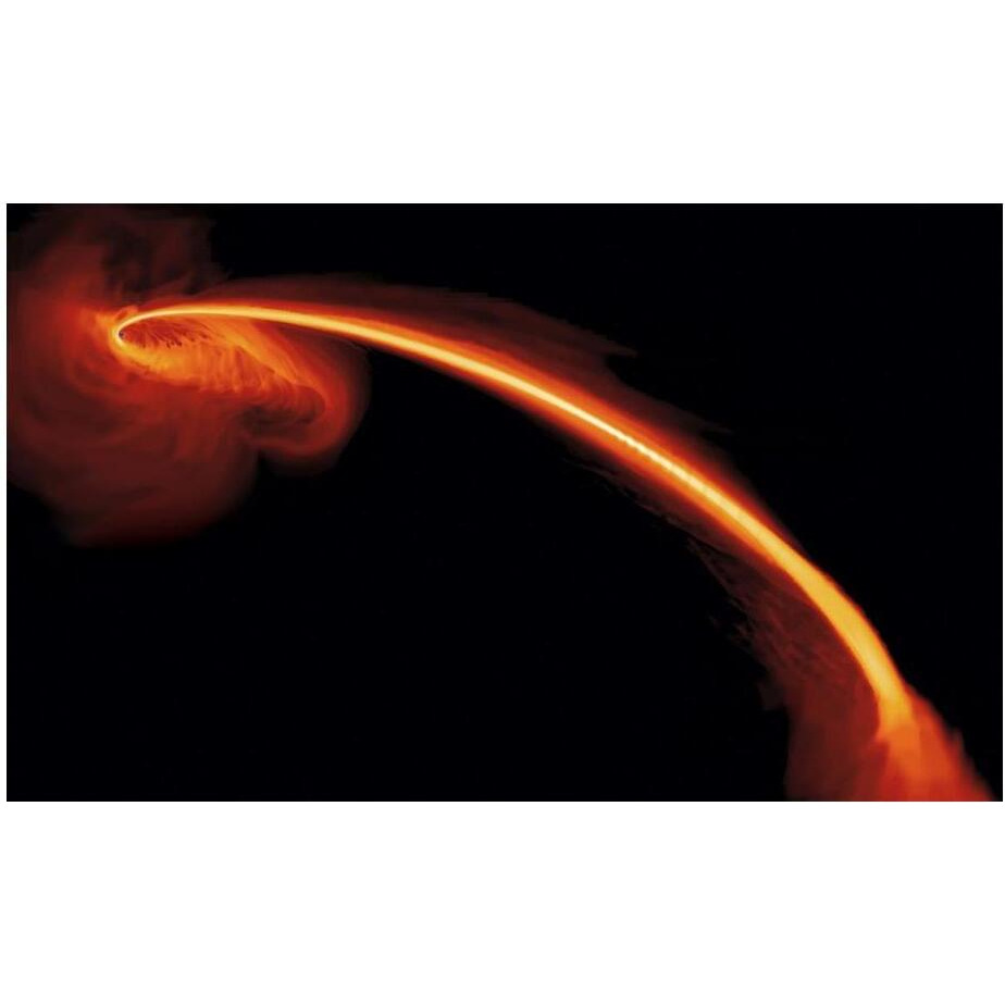 Black Hole Caught Red-handed in a Stellar Homicide-Paper Art-24&quotx15"