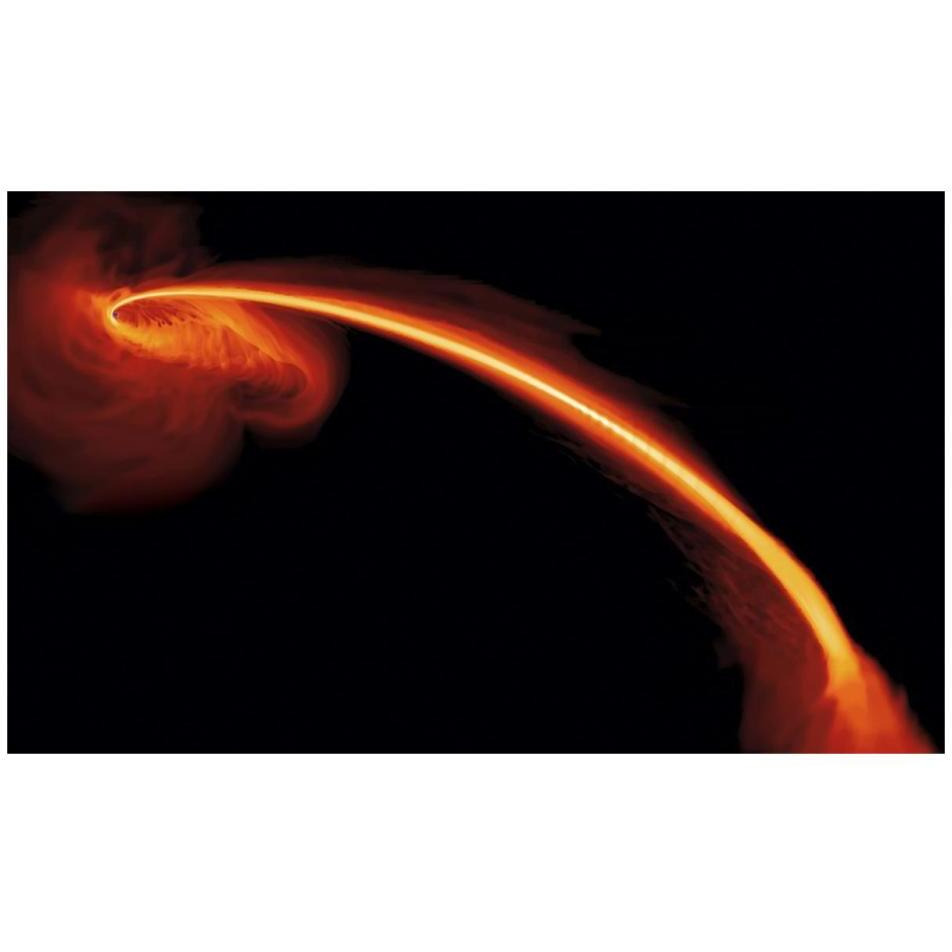 Black Hole Caught Red-handed in a Stellar Homicide-Paper Art-32&quotx20"