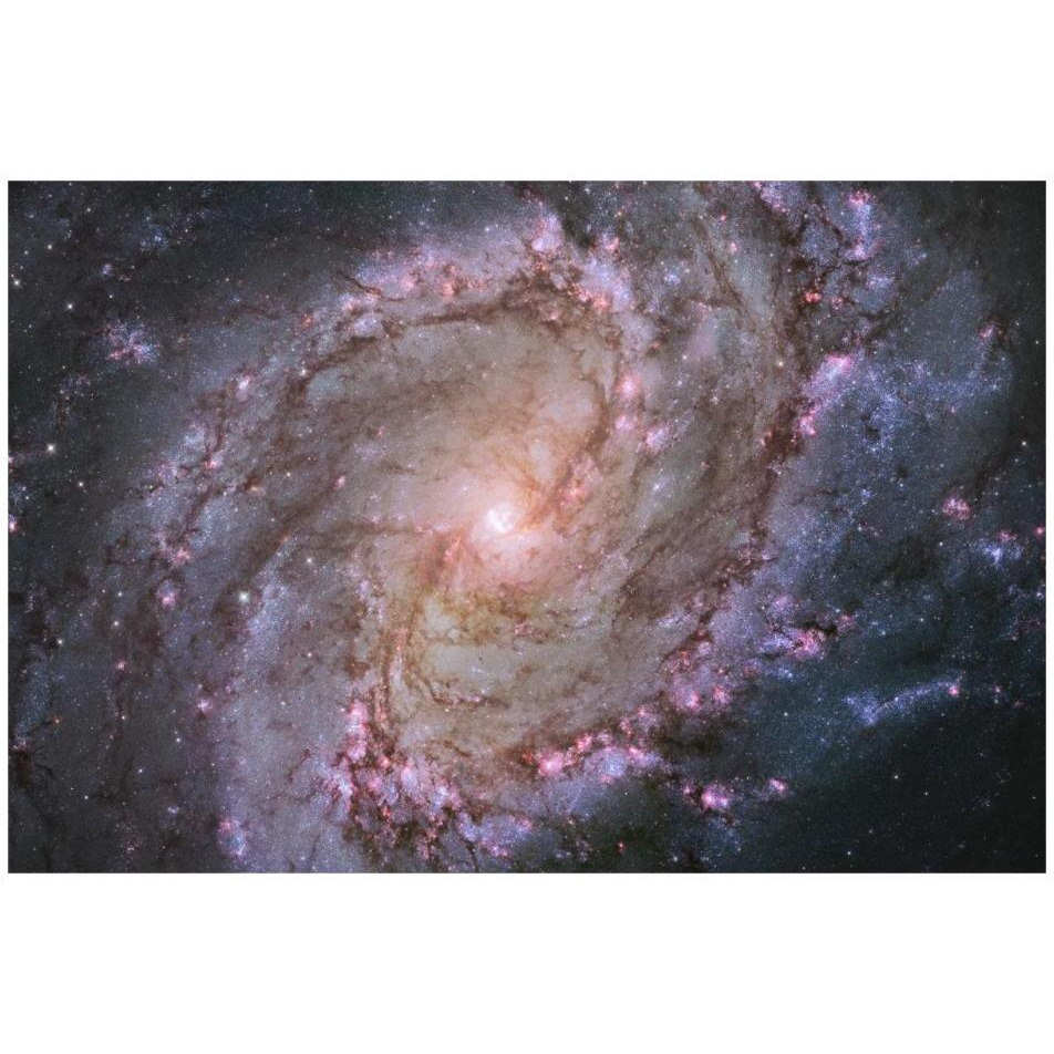 M83 - Spiral Galaxy-Paper Art-32&quotx22"