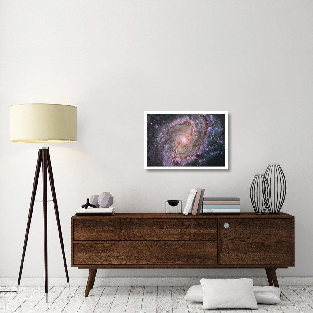 M83 - Spiral Galaxy-Paper Art-32&quotx22"