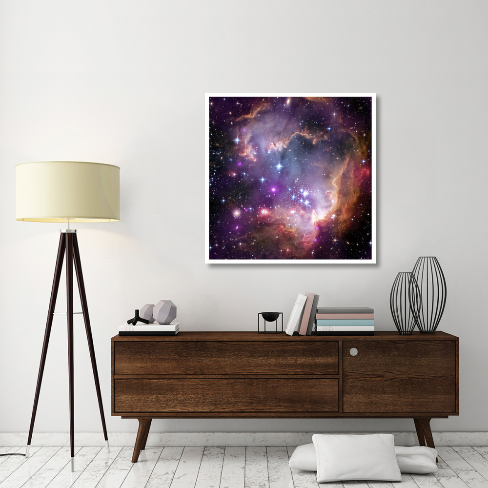 Under the Wing of the Small Magellanic Cloud-Paper Art-42&quotx42"