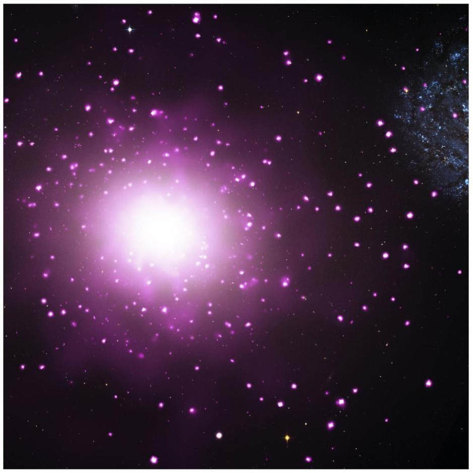 M60-UCD1 - Ultra-Compact Dwarf Galaxy-Paper Art-26&quotx26"