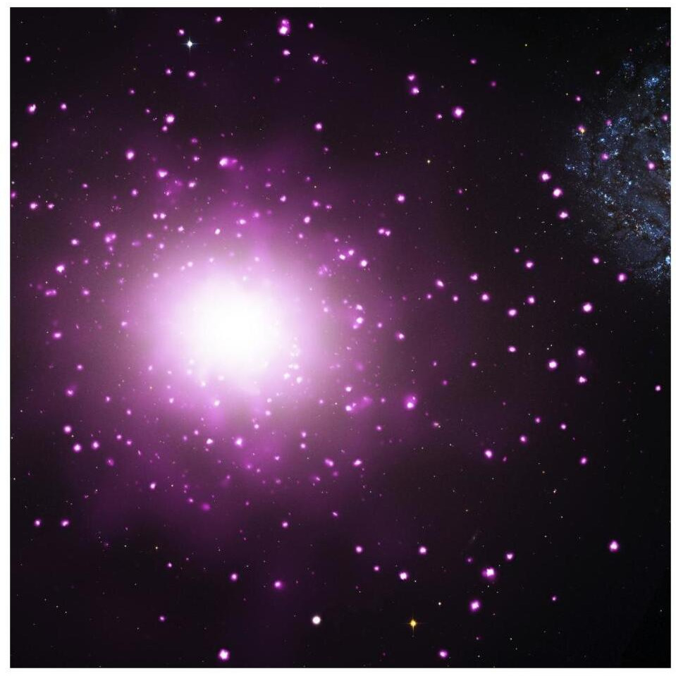 M60-UCD1 - Ultra-Compact Dwarf Galaxy-Paper Art-32&quotx32"