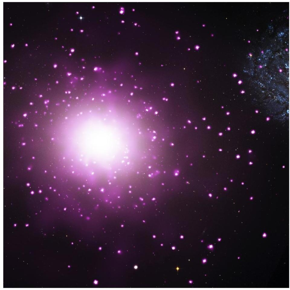 M60-UCD1 - Ultra-Compact Dwarf Galaxy-Paper Art-38&quotx38"