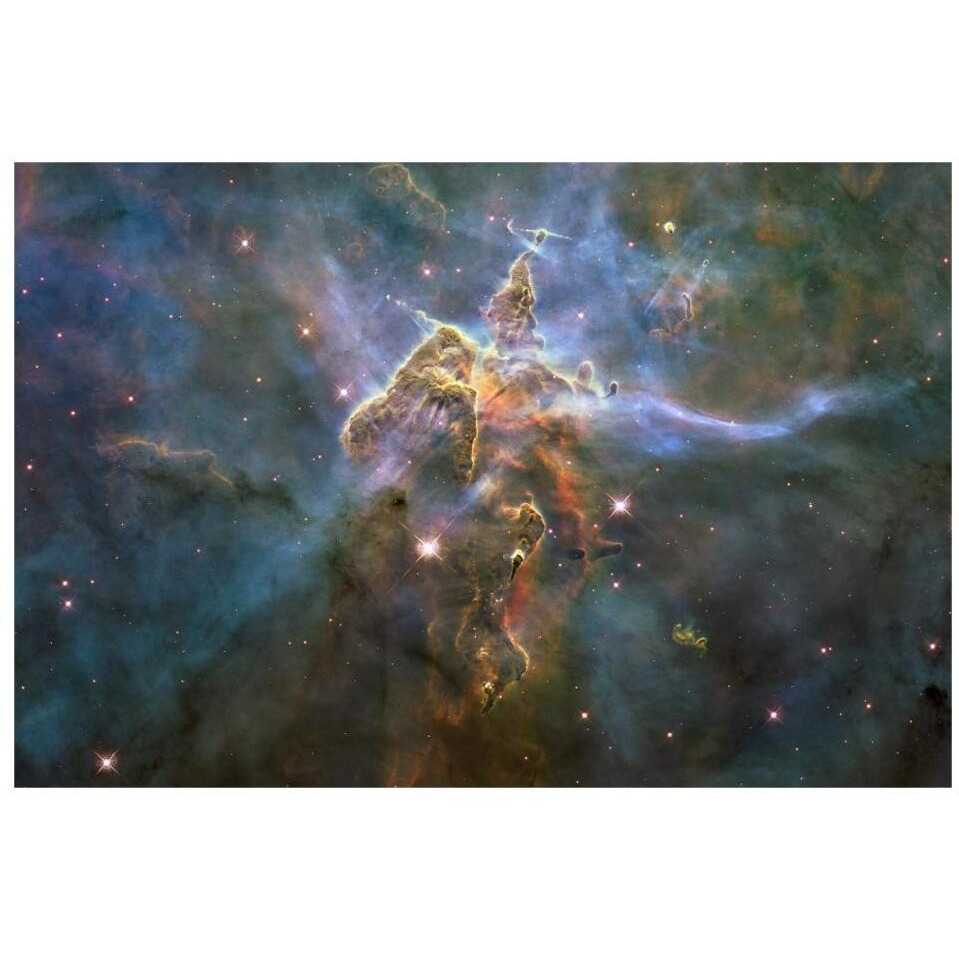 Mystic Mountain in the Carina Nebula-Paper Art-32&quotx22"