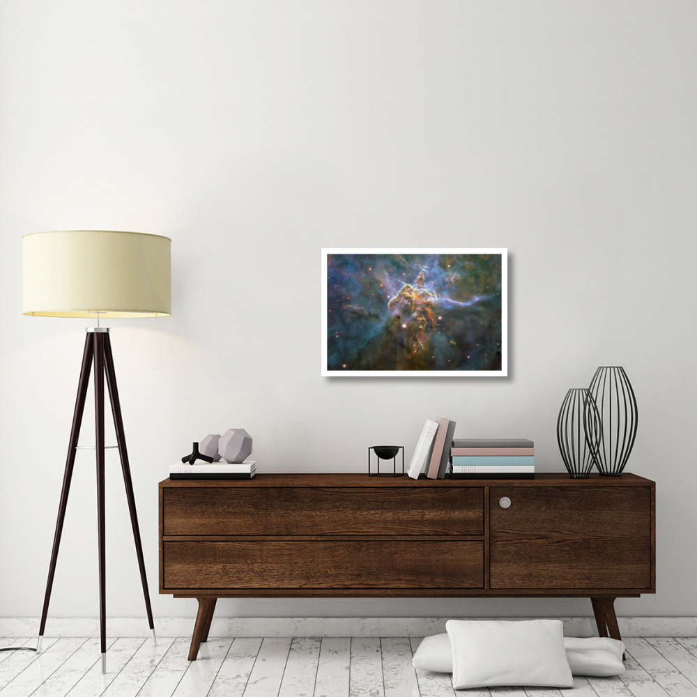 Mystic Mountain in the Carina Nebula-Paper Art-32&quotx22"