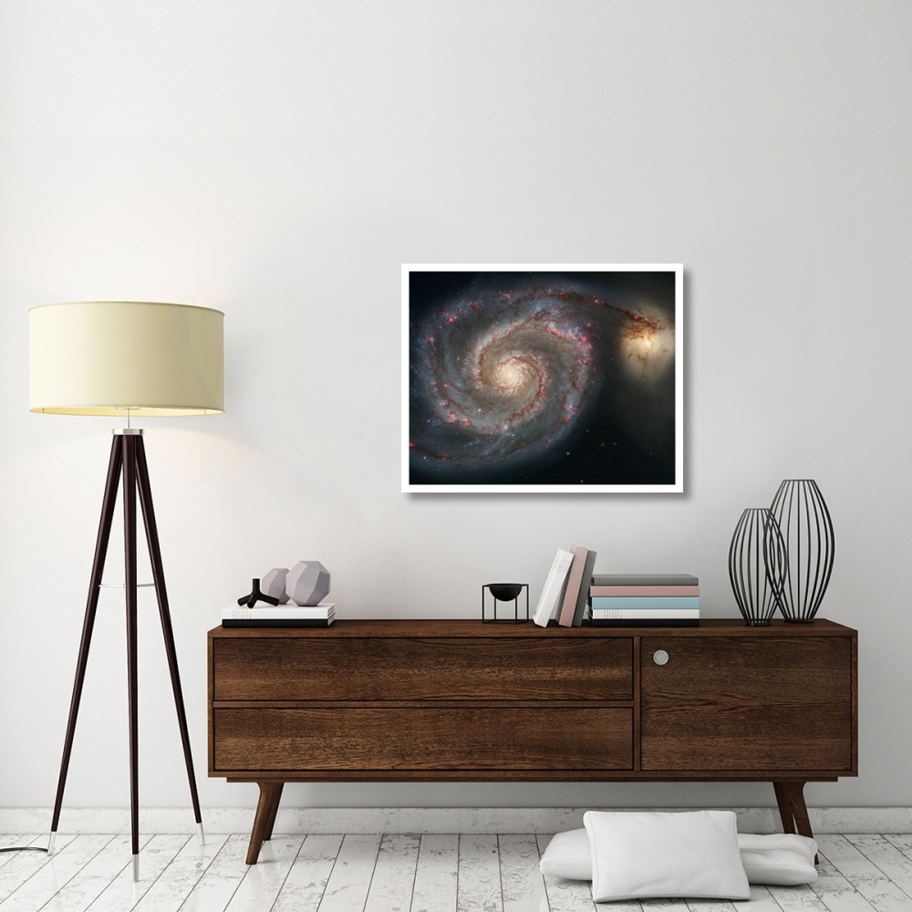 M51 - The Whirlpool Galaxy-Paper Art-37&quotx30"