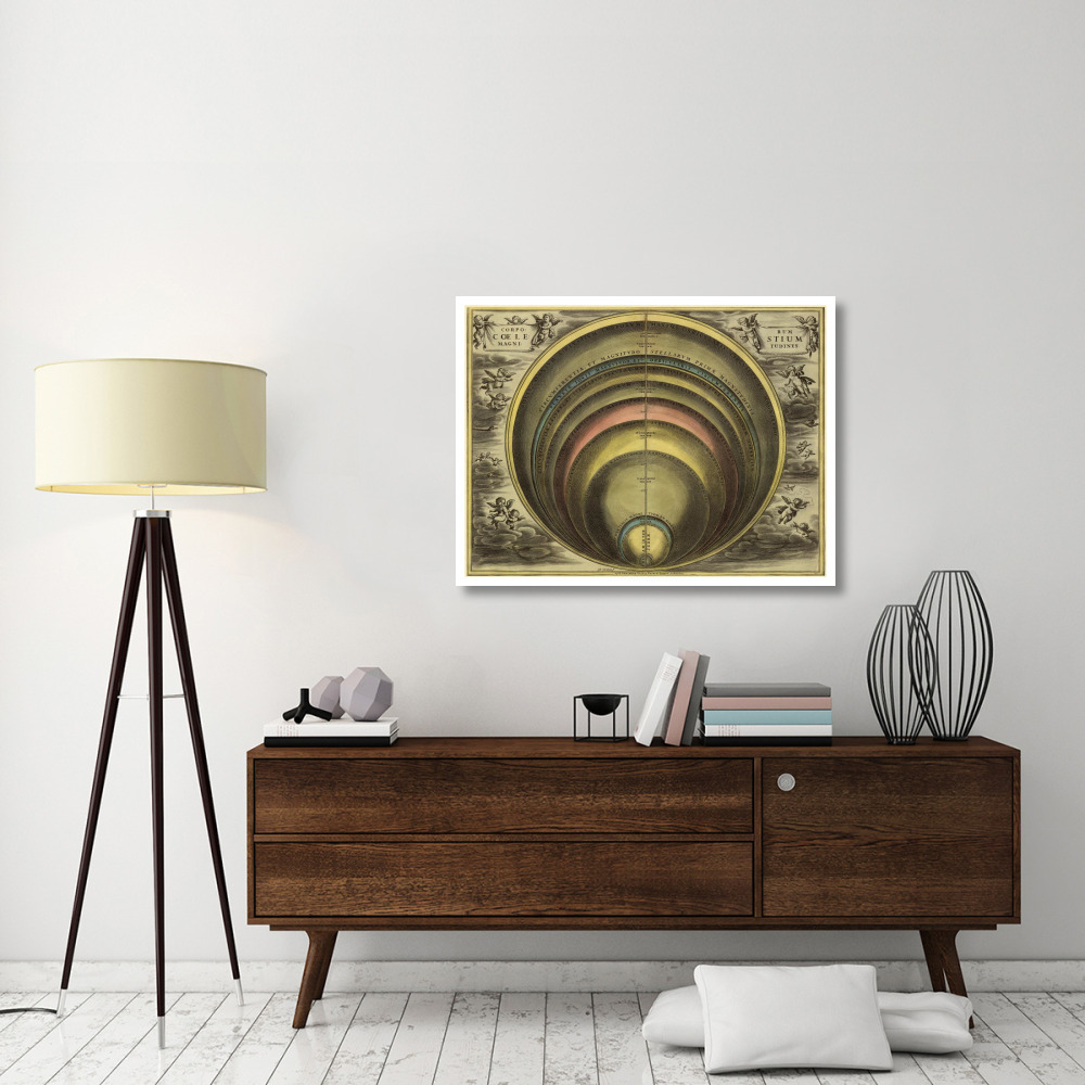 Maps of the Heavens Corprum Coelestium-Paper Art-42&quotx32"