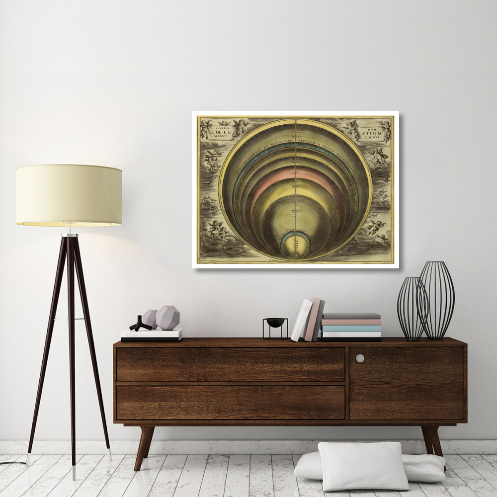 Maps of the Heavens Corprum Coelestium-Paper Art-50&quotx38"
