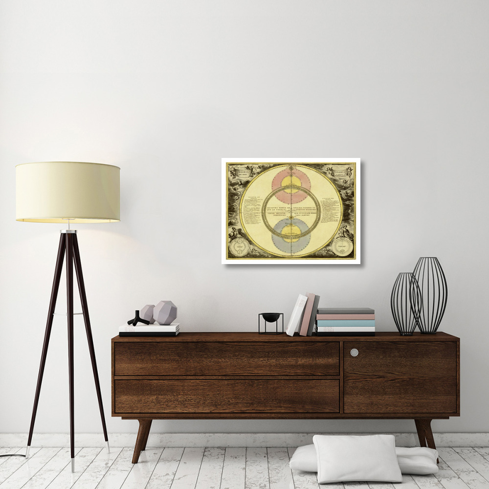 Maps of the Heavens Theoria Veneris-Paper Art-34&quotx26"