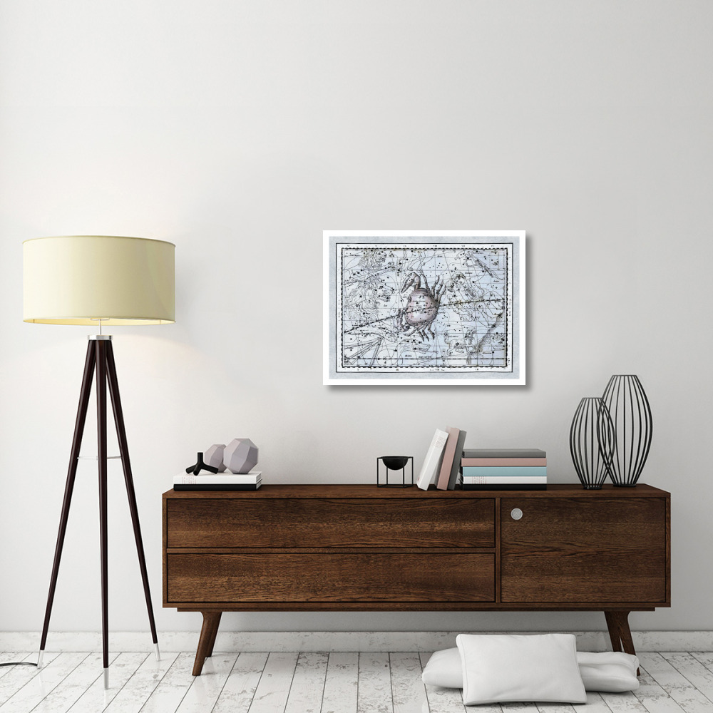 Maps of the Heavens Cancer - the Crab-Paper Art-34&quotx26"