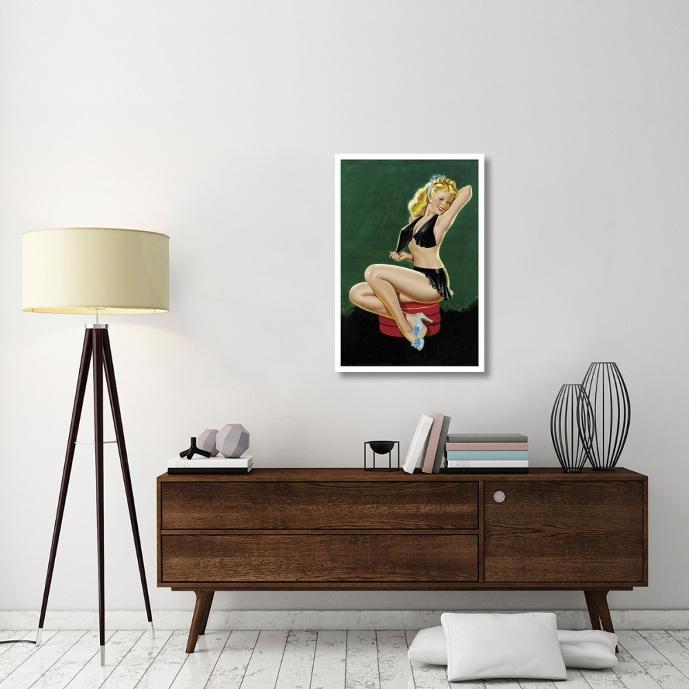 Mid-Century Pin-Ups - Beauty Parade - Uncovering Beauty-Paper Art-26&quotx38"