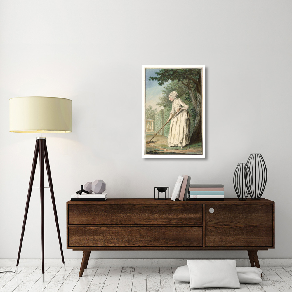 The Duchess of Chaulnes as a Gardener in an Alle, 1771-Paper Art-26&quotx38"
