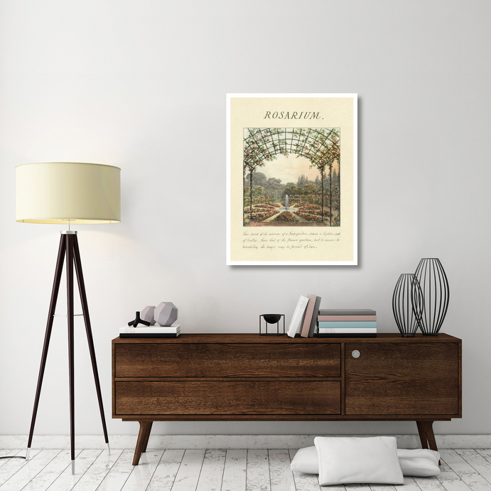 Rosarium, 1813-Paper Art-32&quotx42"