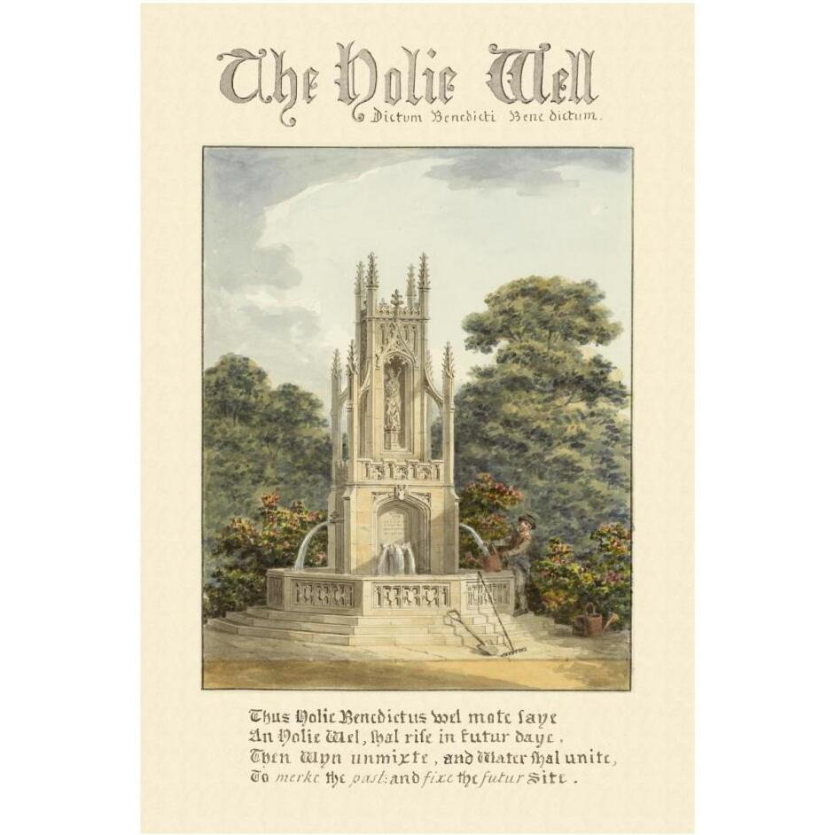 The Holie Well, 1813-Paper Art-22&quotx32"