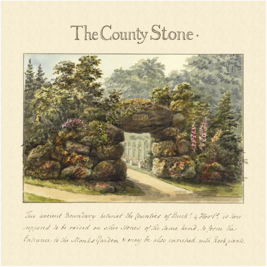 The Country Stone, 1813-Paper Art-20&quotx20"