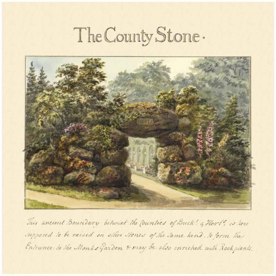The Country Stone, 1813-Paper Art-32&quotx32"