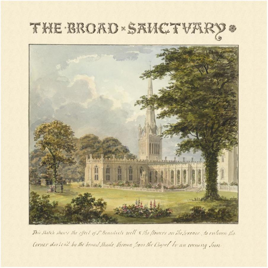 The Broad Sanctuary, 1813-Paper Art-20&quotx20"