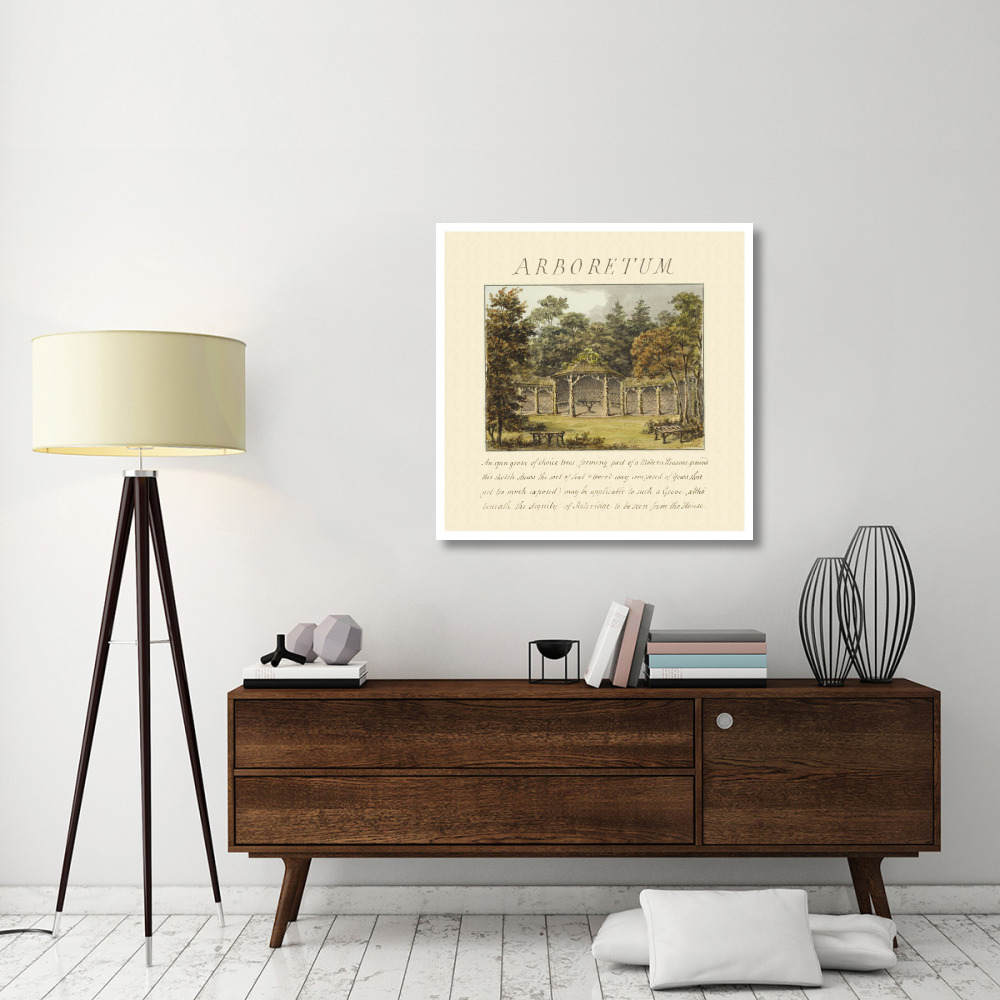 Arboretum, 1813-Paper Art-38&quotx38"