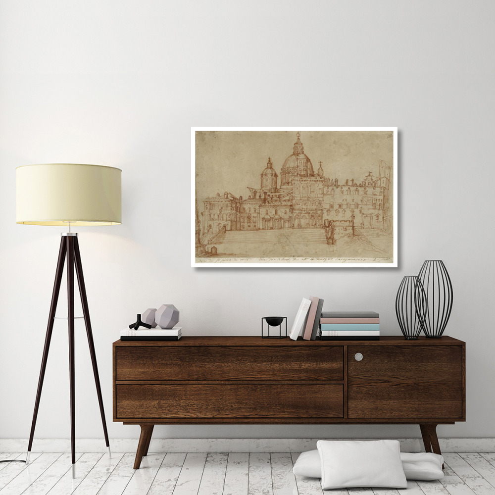 View of Saint Peter's, 1603-Paper Art-50&quotx34"