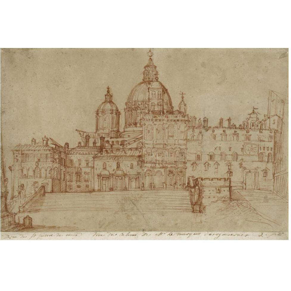 View of Saint Peter's, 1603-Paper Art-62&quotx42"
