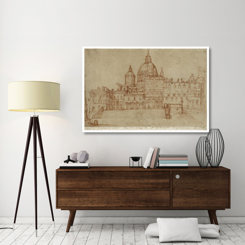 View of Saint Peter's, 1603-Paper Art-62&quotx42"