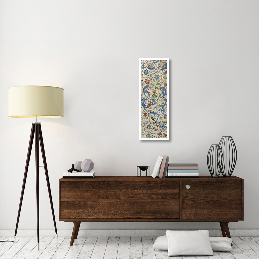 Border Detail - Vertical Panel - Adam and Eve Eating the Forbidden Fruit-Paper Art-14&quotx38"