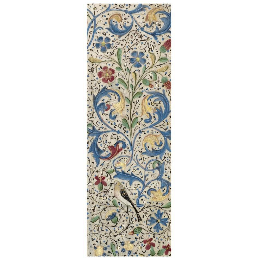 Border Detail - Vertical Panel - Adam and Eve Eating the Forbidden Fruit-Paper Art-26&quotx74"