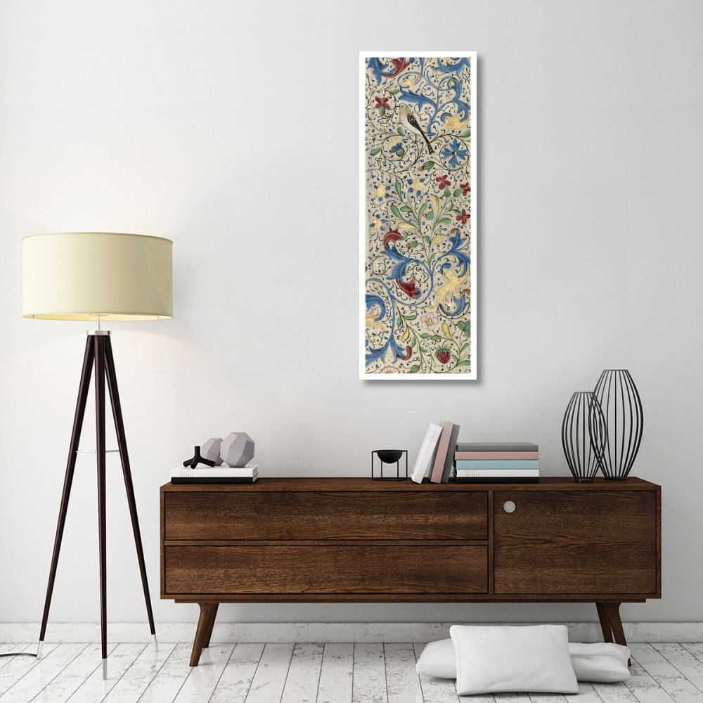 Border Detail - Vertical Panel - Adam and Eve Eating the Forbidden Fruit-Paper Art-20&quotx56"