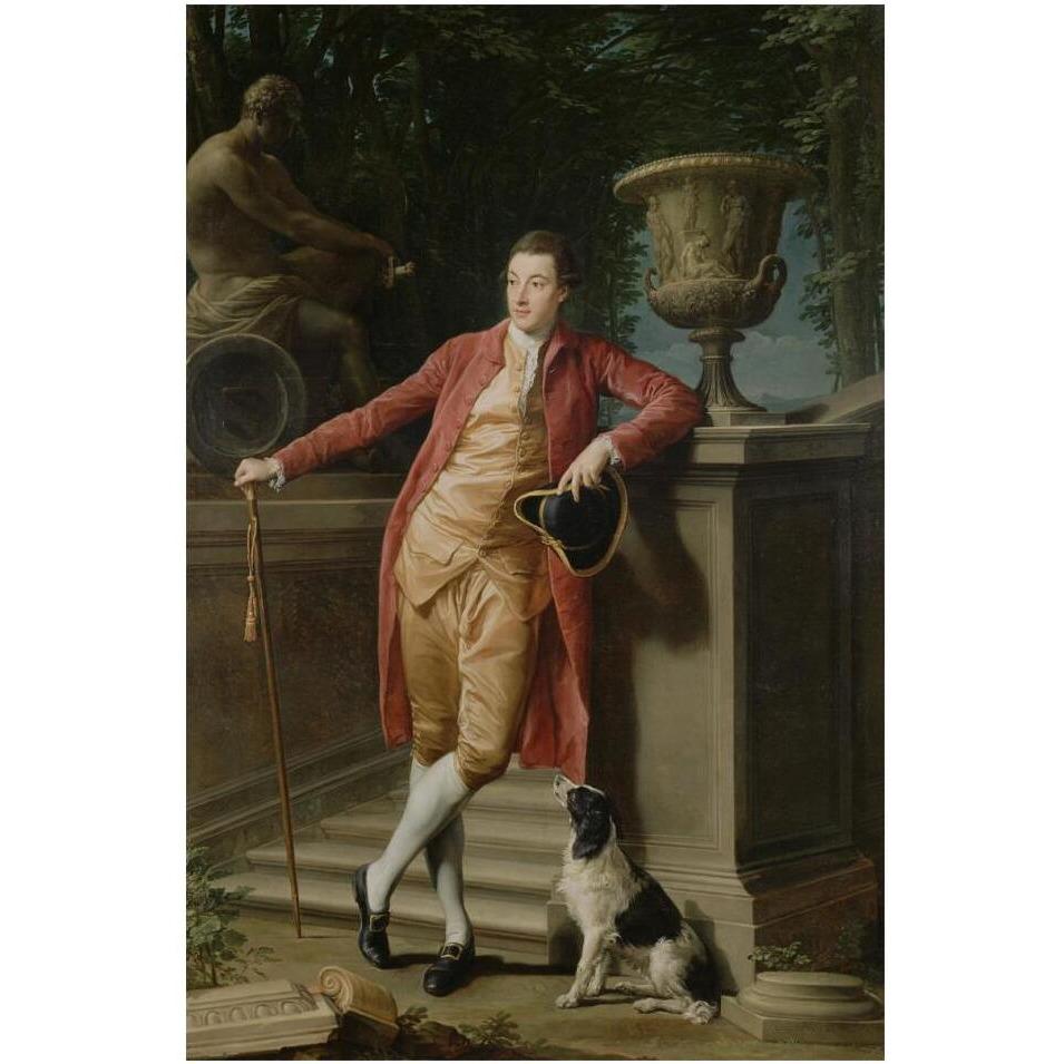 Portrait of John Talbot, later 1st Earl Talbot-Paper Art-14&quotx20"