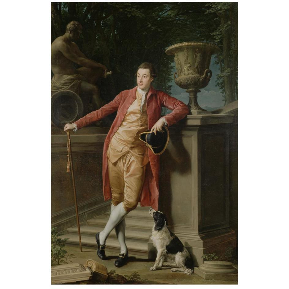 Portrait of John Talbot, later 1st Earl Talbot-Paper Art-18&quotx26"