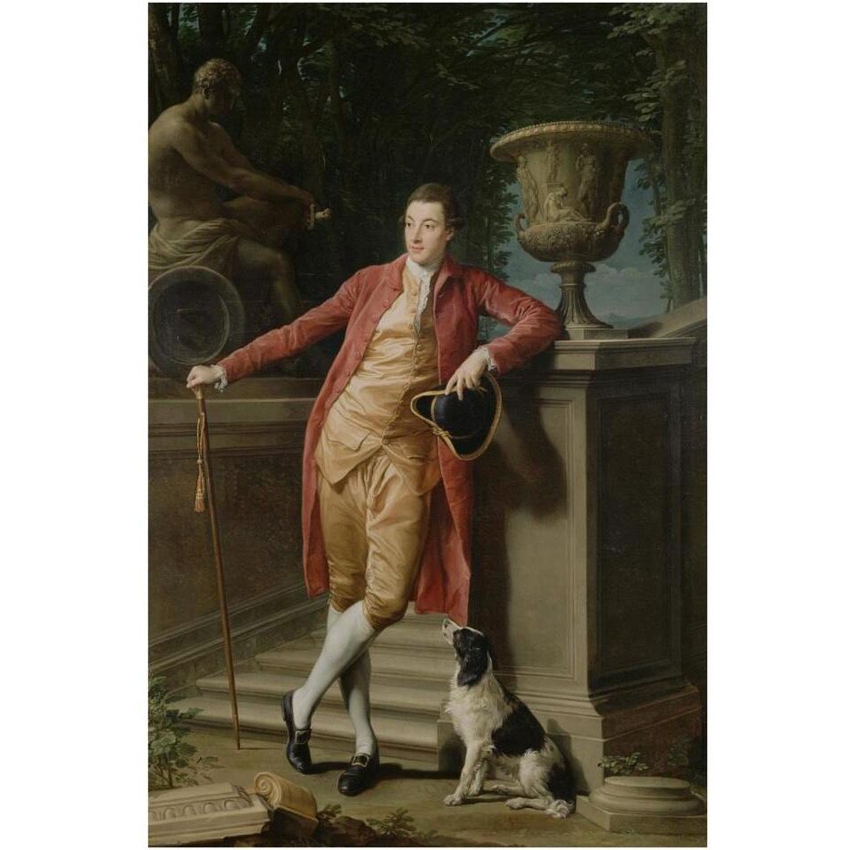 Portrait of John Talbot, later 1st Earl Talbot-Paper Art-26&quotx38"