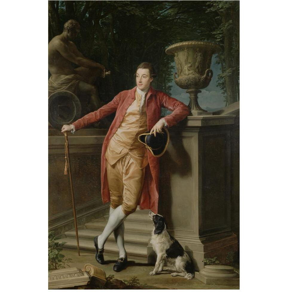 Portrait of John Talbot, later 1st Earl Talbot-Paper Art-42&quotx62"
