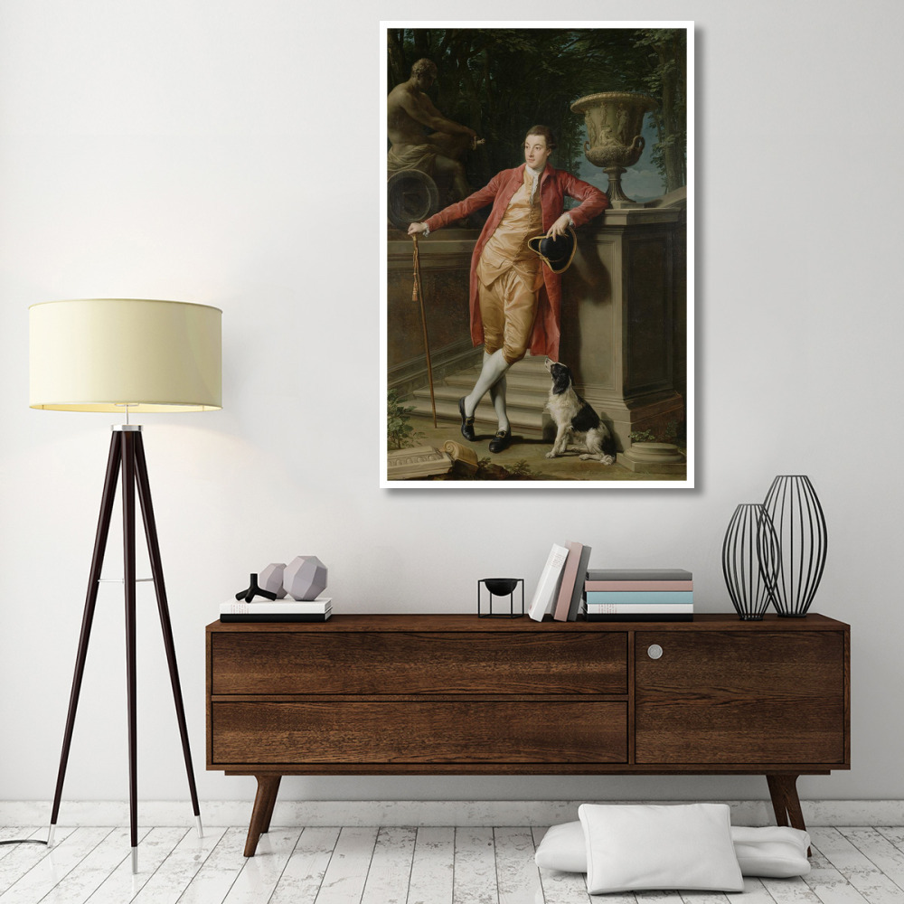 Portrait of John Talbot, later 1st Earl Talbot-Paper Art-42&quotx62"