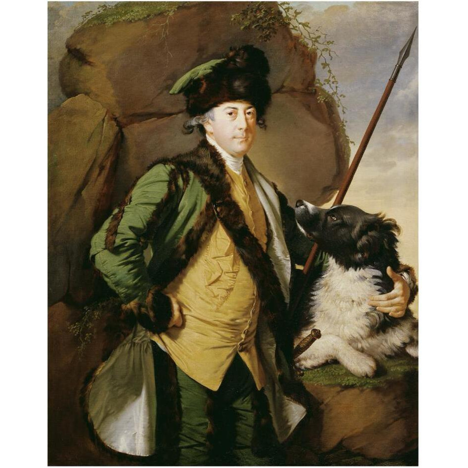 John Whetham of Kirklington-Paper Art-24&quotx30"