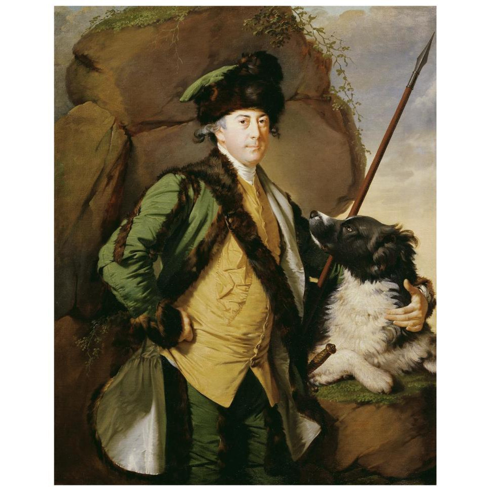 John Whetham of Kirklington-Paper Art-30&quotx37"