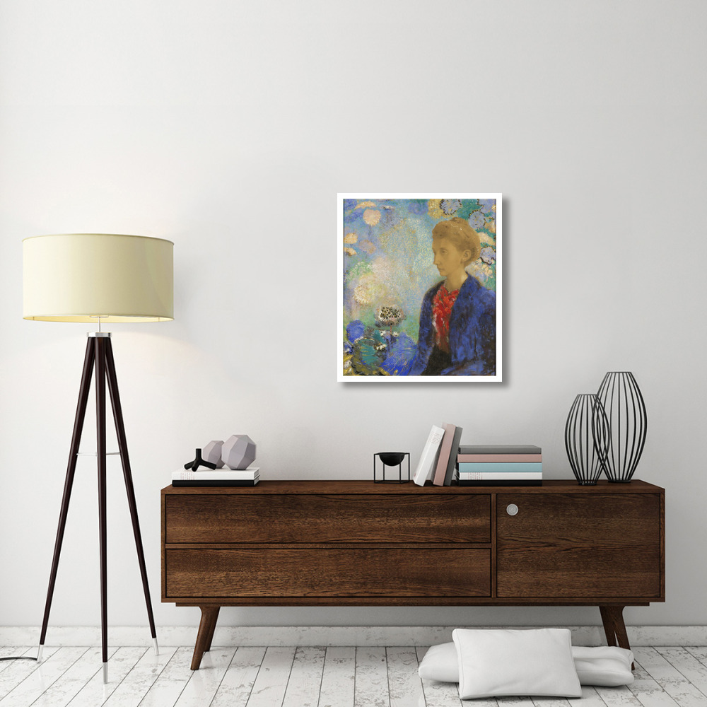 Baronne de Domecy-Paper Art-28&quotx32"