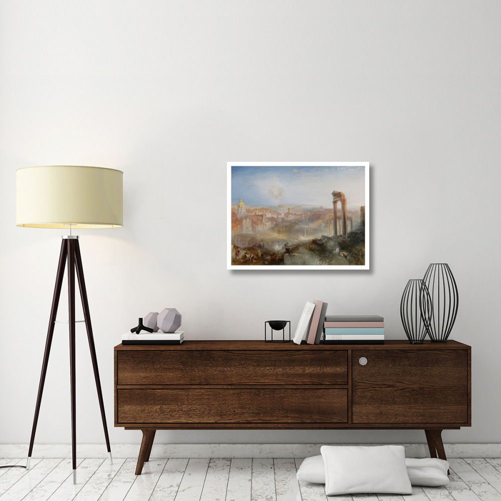 Modern Rome - Campo Vaccino-Paper Art-34&quotx26"