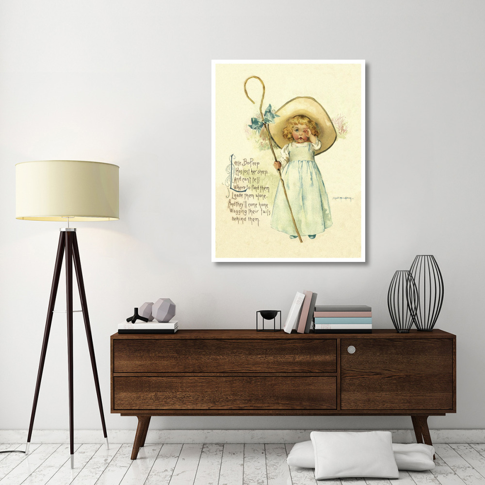 Nursery Rhymes Little Bo Peep-Paper Art-38&quotx50"