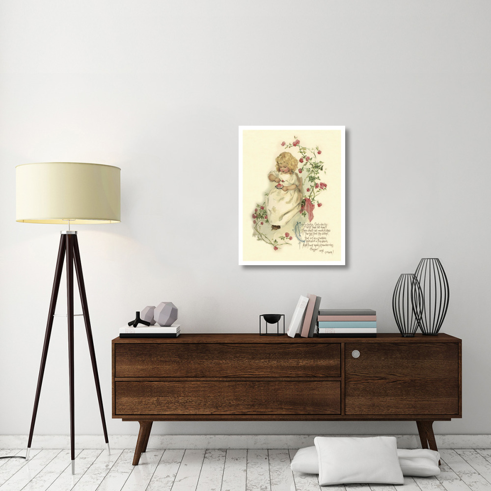 Nursery Rhymes Curly-Locks, Curly-Locks-Paper Art-26&quotx34"